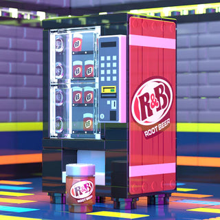 R & B Root Beer - Soda Vending Machine Building Kit B3 Customs