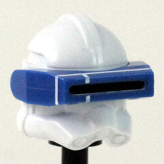 RP2 White Print Blue Macrobinoculars- CAC Custom Headgear Accessory Clone Army Customs