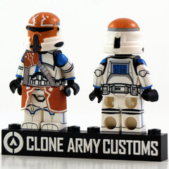 Airborne 501st Ash Trooper RP2B- CAC050 Custom minifigure Clone Army Customs