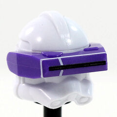RP2 Detail White Print Purple Macrobinoculars- CAC Custom Headgear Accessory Clone Army Customs