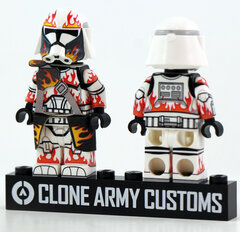 R-Heavy Burning Legion Trooper- CAC Custom minifigure Clone Army Customs