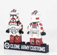 P2 Seargent Fox Rocket Custom minifigure Clone Army Customs