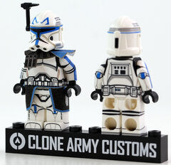 R-P2 Captain Rex- CAC Custom minifigure Clone Army Customs