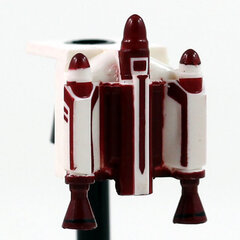 Trooper Jetpack Wolfpack Dark Red- CAC Custom Body Wear Clone Army Customs