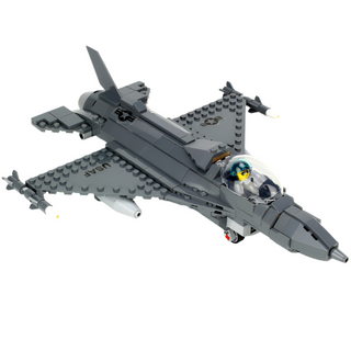 F-Series Fighter Jet Expert Building Kit Battle Brick