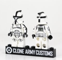P1 Trooper Black- CAC Custom minifigure Clone Army Customs