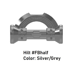 HILT #FBhalf Custom for Lego Minifigure! Star Wars Fifth Brother Custom, Accessory BigKidBrix Grey
