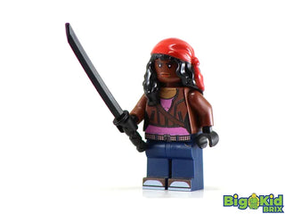 MICHONNE Custom Printed on Lego Minifigure! Inspired by The Walking Dead Custom minifigure BigKidBrix