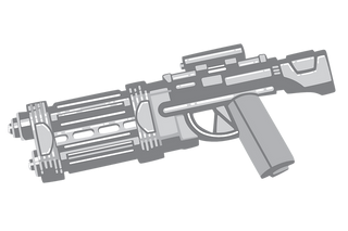 E22 Shoretrooper Blaster for Lego Star Wars Minifigure Custom, Accessory BigKidBrix
