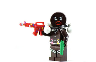 SINGEY MEAN Gingerbread Man Custom Printed Lego Minifigure Custom minifigure BigKidBrix