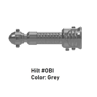 HILT #OBI Custom for Lego Minifigures! Obi Wan Kenobi Star Wars Custom, Accessory BigKidBrix Grey