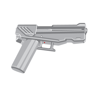 DC15S Custom Blaster for Lego Star Wars Minifigures Minifigs Custom, Accessory BigKidBrix