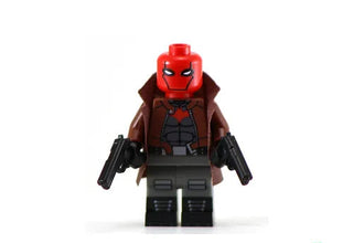 CRIMSON HOOD DC Custom Printed Lego Minifigure! Custom minifigure BigKidBrix