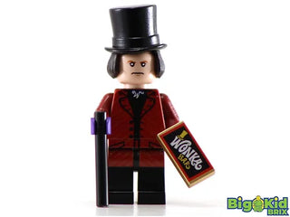 WILLY WONKA V2 Custom Printed Lego Minifigure Custom minifigure BigKidBrix
