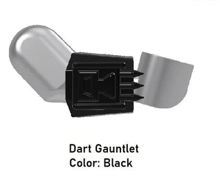 MANDALORIAN DART GAUNTLET Custom for Lego Minifigure Custom, Accessory BigKidBrix Black