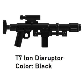 T7 ION DISRUPTOR Star Wars Custom for Lego Minifigure Custom, Accessory BigKidBrix Black