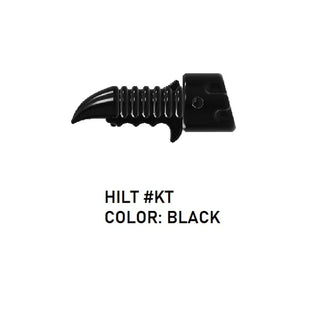 HILT #DKT Model Custom Star Wars Lightsaber For LEGO Minifigures. Custom, Accessory BigKidBrix Black