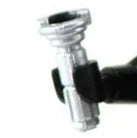 HILT #YA Model Custom Star Wars Lightsaber For LEGO Minifigures. Custom, Accessory BigKidBrix Metallic Silver