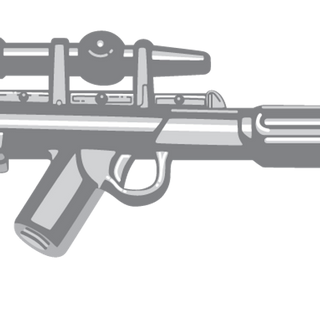 DH-17 Custom Blaster for Rebel Lego Star Wars Minifigures Minifigs Custom, Accessory BigKidBrix Grey