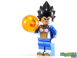 VEGEETA Dragon Ball Z Custom Printed Lego Minifigure Custom minifigure BigKidBrix