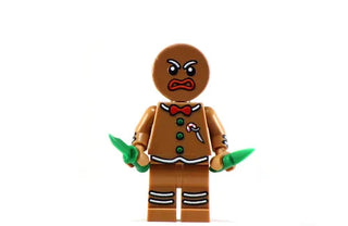 COOKIE CUTTER MEAN Gingerbread Man Custom Printed Lego Minifigure Custom minifigure BigKidBrix