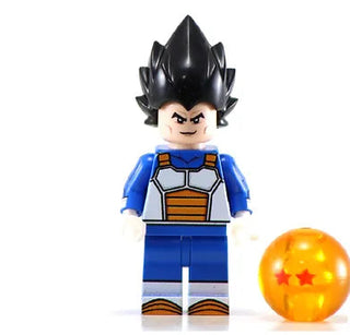 VEGEETA Dragon Ball Z Custom Printed Lego Minifigure Custom minifigure BigKidBrix