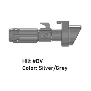 HILT #DV Star Wars Darth Vader Custom for Lego Minifigures Custom, Accessory BigKidBrix Grey