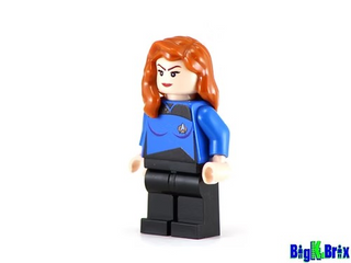 BEVERLY BREAKER Custom Printed Star Trek Lego Minifigure Custom minifigure BigKidBrix