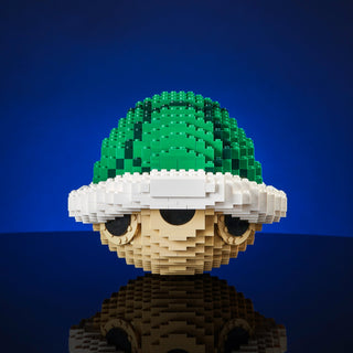 Life-Sized Green Shell Building Kit Bricker Builds