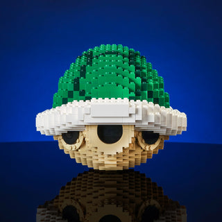 Life-Sized Green Shell Building Kit Bricker Builds