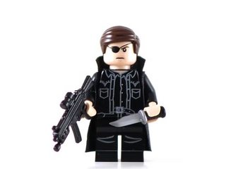 GOVERNOR THE DEAD WALKING Custom Printed on Lego Minifigure Custom minifigure BigKidBrix