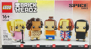 Spice Girls Tribute Brickheadz, 40548 Building Kit LEGO®