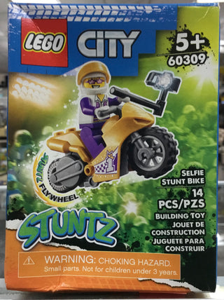 Selfie Stunt Bike, 60309 Building Kit LEGO®