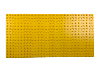 16x32 LEGO® Baseplate, 3857 Part LEGO® Yellow Very Good