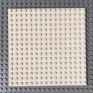 16x16 LEGO® Plate, 91405 Part LEGO® White 1 Part
