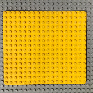 16x18 Baseplate (x184) Part LEGO® Yellow