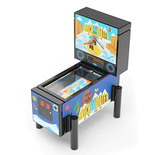 Brick Water Rafting Pinball Arcade Machine Building Kit B3 Customs
