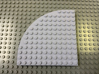 Pack of 2 - 12x12 Brick Round Corner Plate (6162) Part LEGO® Light Violet  