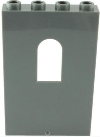 Panel 1x4x5 Window, Part #60808 Part LEGO® Dark Bluish Gray Very Good