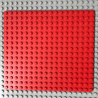 16x18 Baseplate (x184) Part LEGO® Red