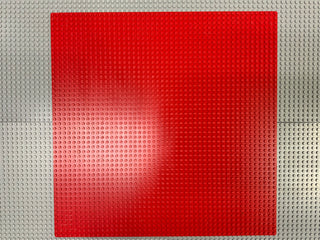 48x48 LEGO® Baseplate, 4186 Part LEGO® Red Very Good