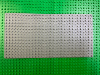 16x32 Lego® Baseplate Part LEGO® Old Light Gray  