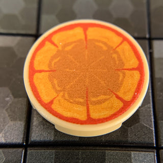 Cheese Pizza Pie - Custom (2x2 Round Tile) Custom Parts B3 Customs