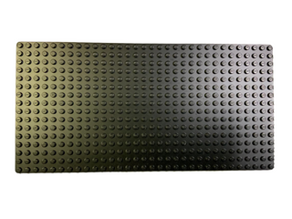 16x32 LEGO® Baseplate, 3857 Part LEGO® Black Very Good