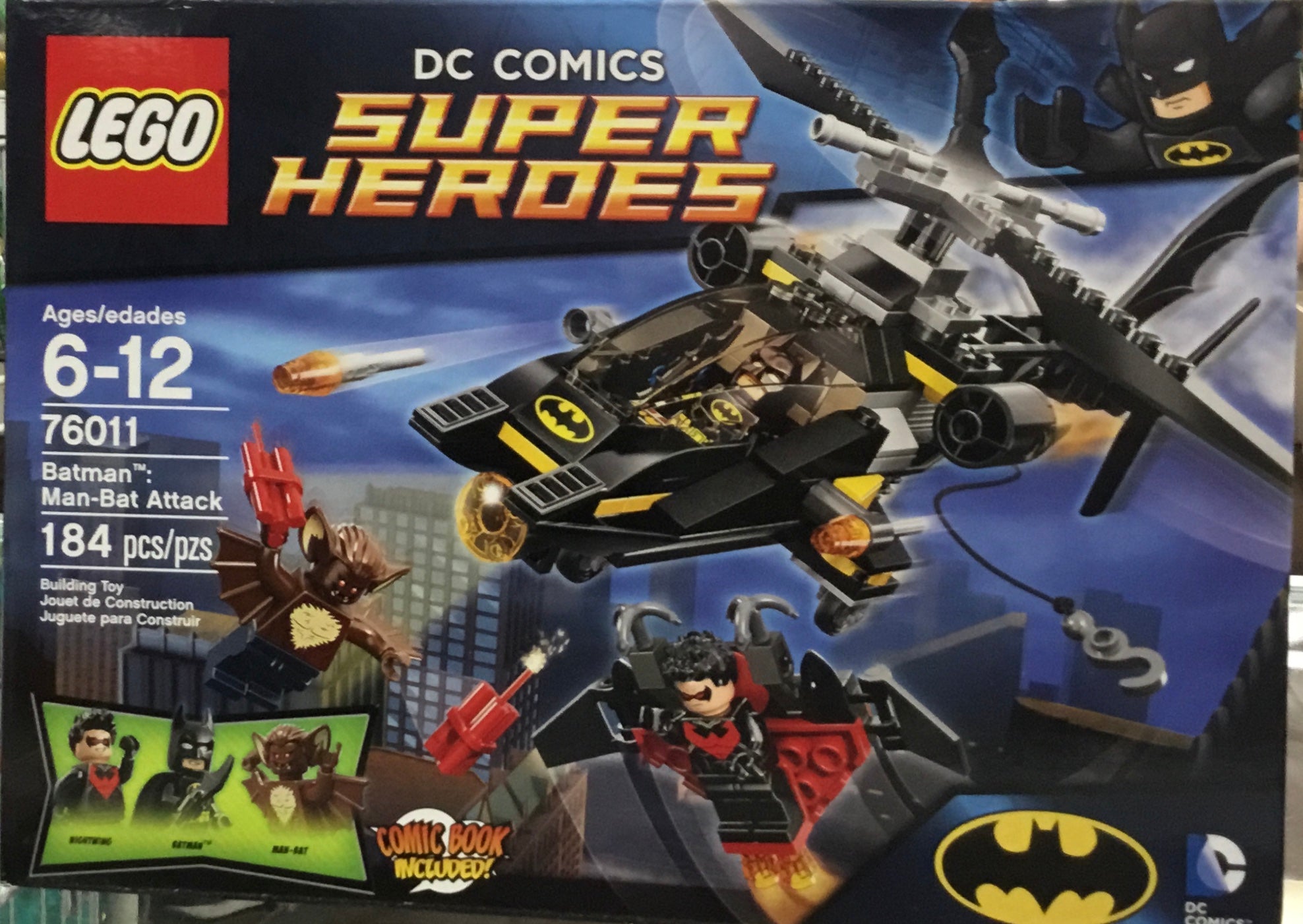  LEGO Superheroes 76011 Batman: Man-Bat Attack : Toys