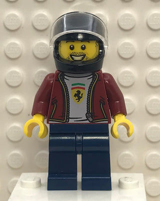 Ferrari F8 Tributo Driver, sc082 Minifigure LEGO®