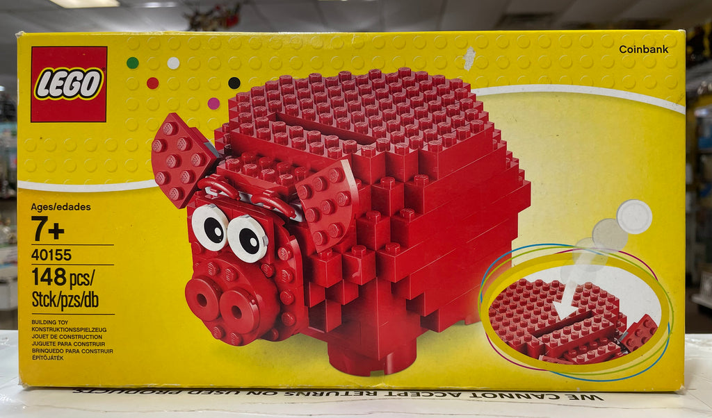 Lego piggy coin bank shop