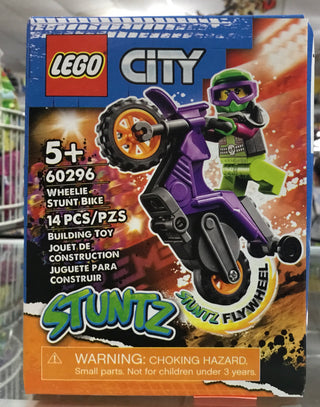 Wheelie Stunt Bike, 60296 Building Kit LEGO®   