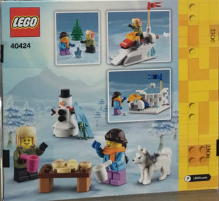 Winter Snowball Fight 40424 Building Kit LEGO®