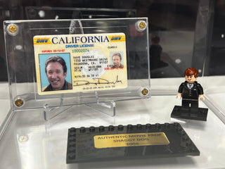 Dave Douglas Drivers License, from The Shaggy Dog Movie Prop Atlanta Brick Co   